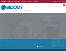 Tablet Screenshot of bloomy.com